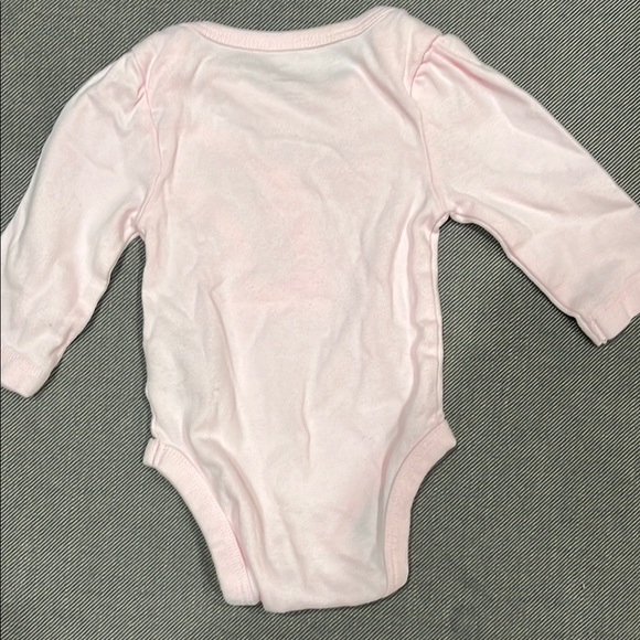 Pink Rainbow Onesie Preloved 0-3 Months - Picture 3 of 4